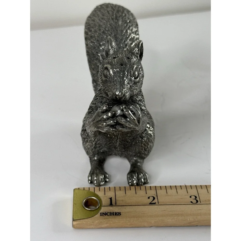 Vagabond Woodland Creatures Pewter Squirrel Salt & Pepper Shaker